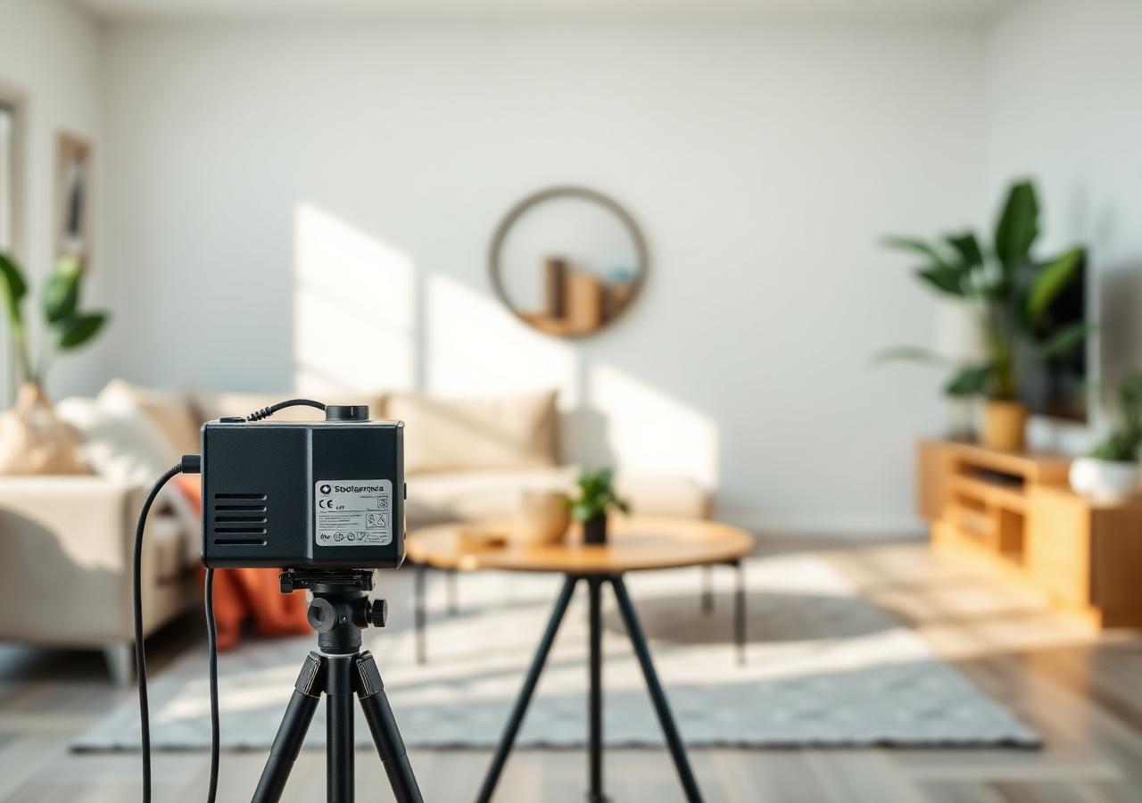 Air sampling pump and collection cassettes inside a Los Angeles, CA home — Raphael Mold Inspection